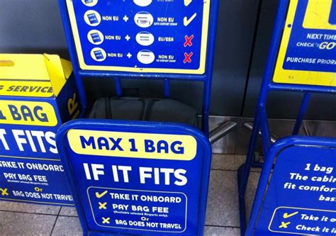 10kg overhead locker bag ryanair.